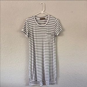 LA Relaxed Striped Pocket Dress